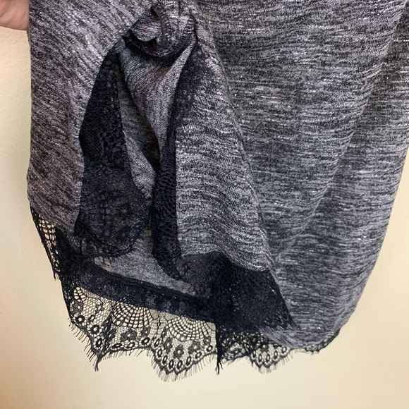 Max Mara Weekend Line Gray Faux Wrap Dress size S - Picture 5 of 6